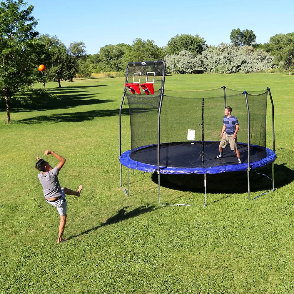 12' Trampoline Double Basketball Hoop Accessory