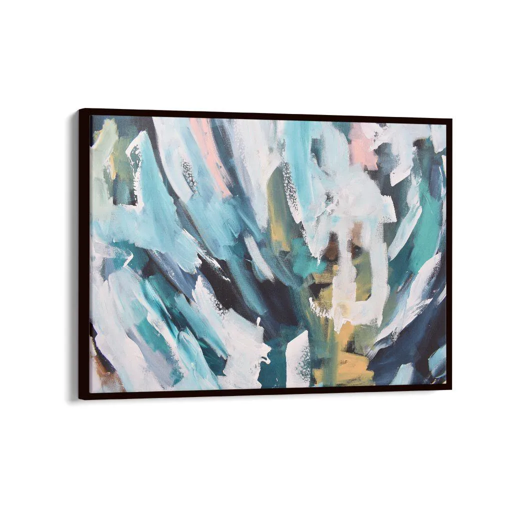 Abstract 170 Framed Canvas