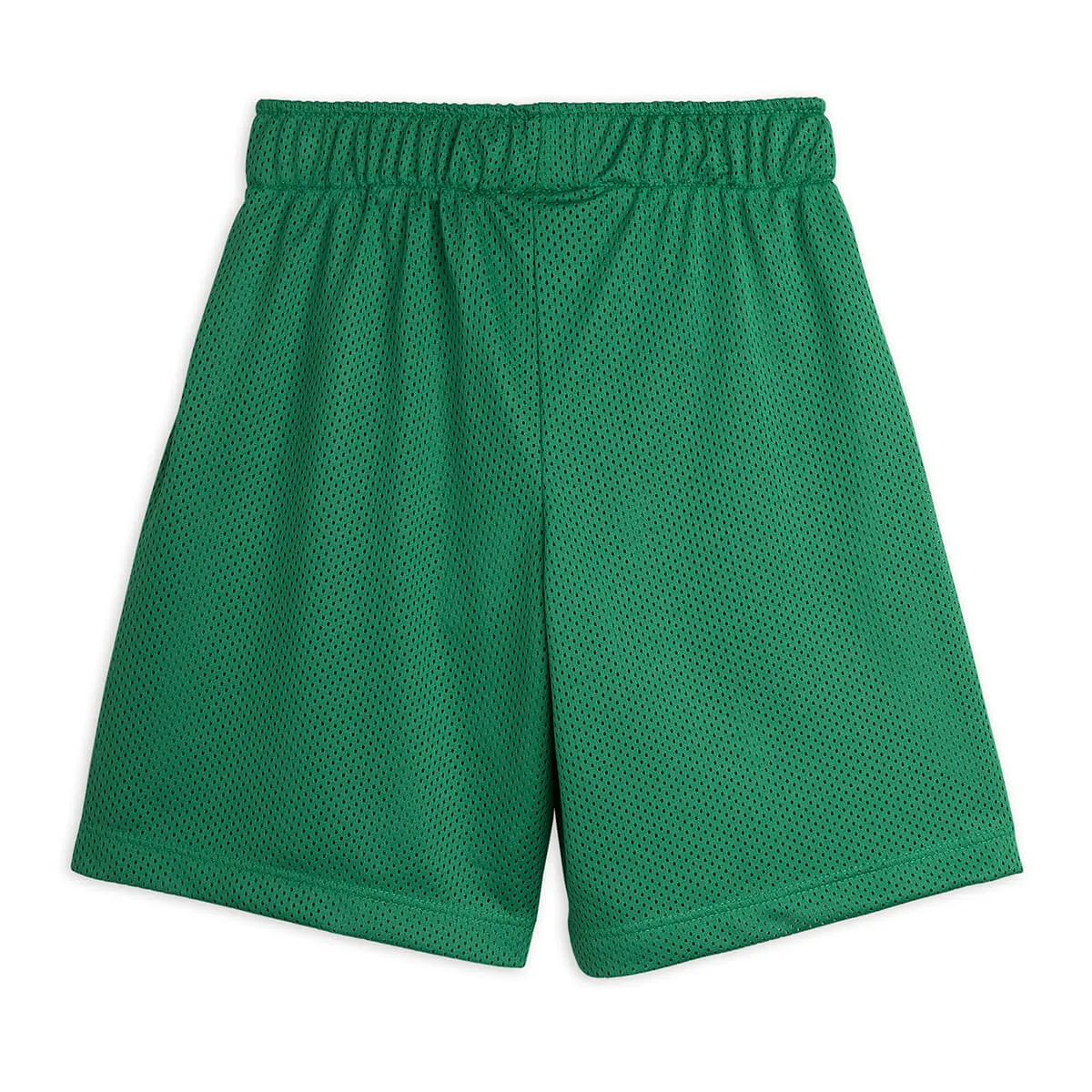 Basketball Mesh Shorts in Green by Mini Rodini - Last One In Stock - 92/98 (2-3 Years)