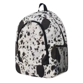 Black Cowhide NGIL Canvas Backpack