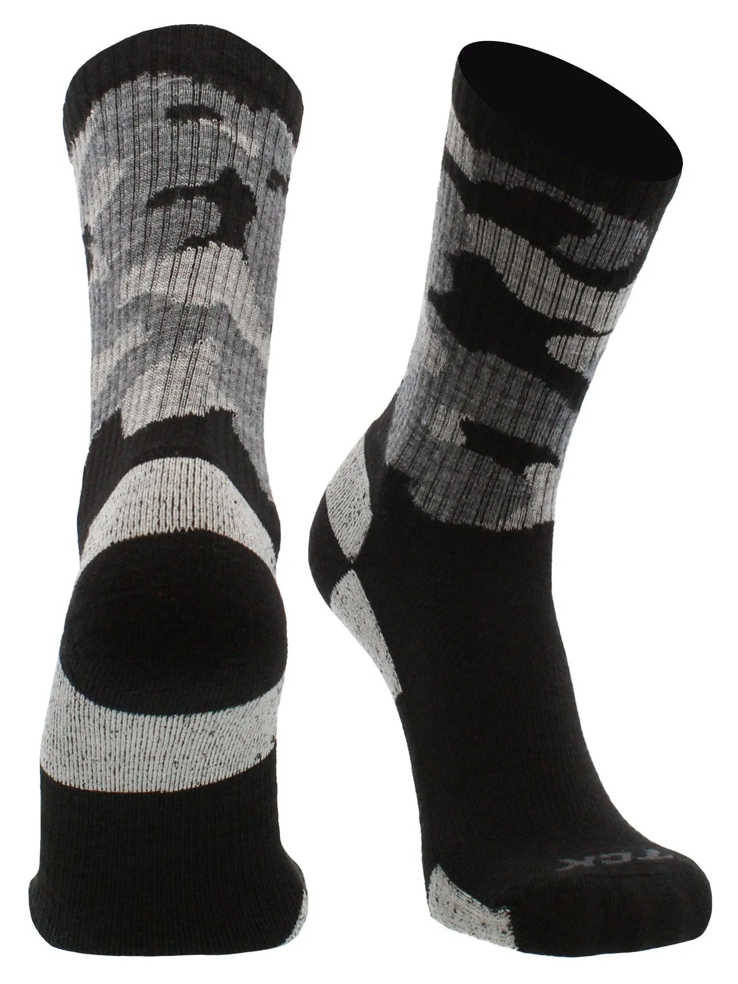 Camo Merino Wool Hiking Socks For Men & Women