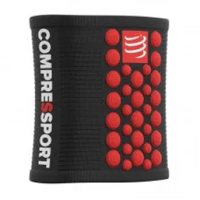 COMPRESSPORT SWEATBANDS 3D.DOTS - BLACK (PAIR) (WSTV2-99RD-TU)