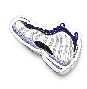 Foamposite "Shooting Stars" Sneaker Sticker