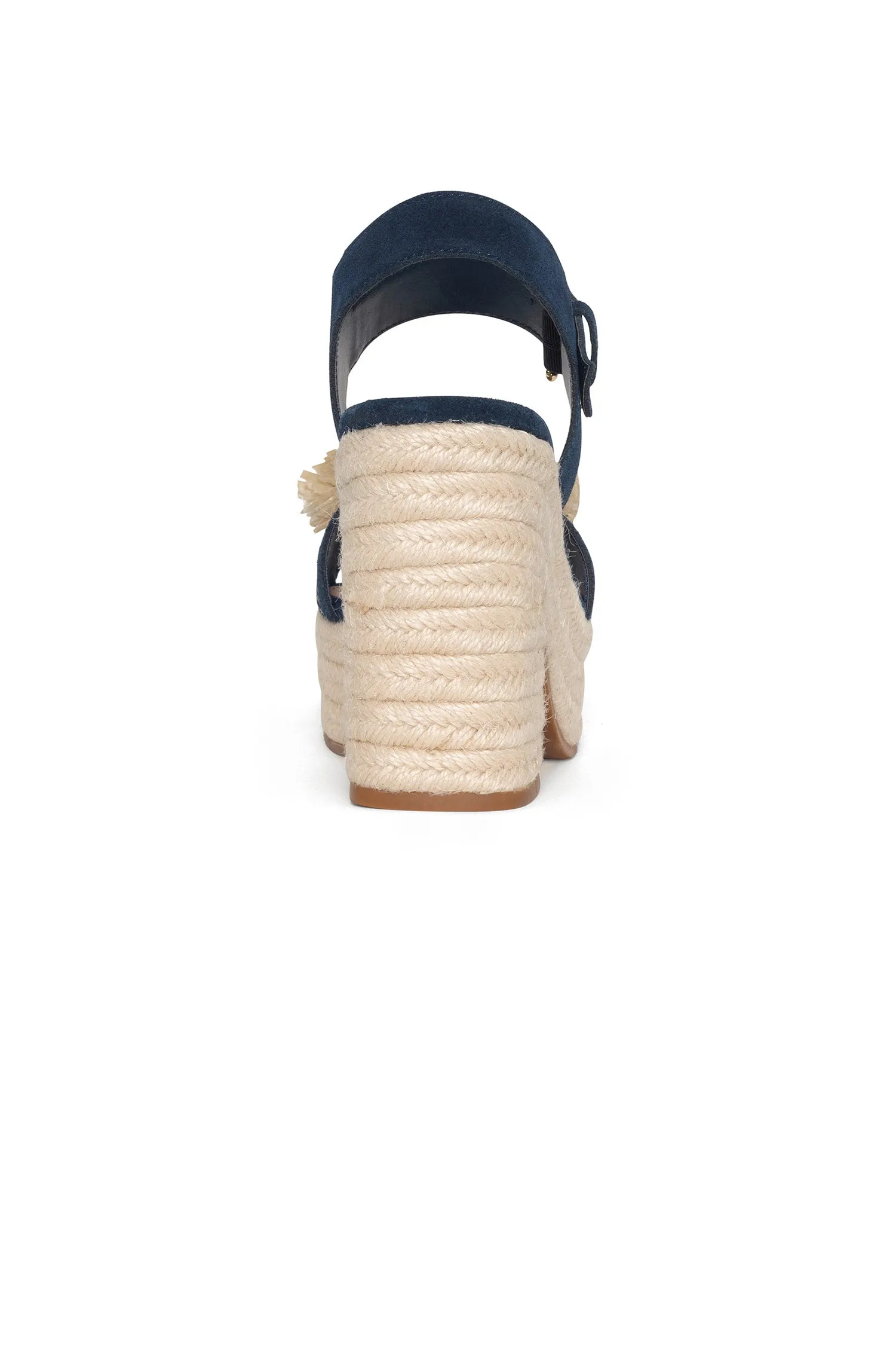 Houston Platform Sandals - Indigo