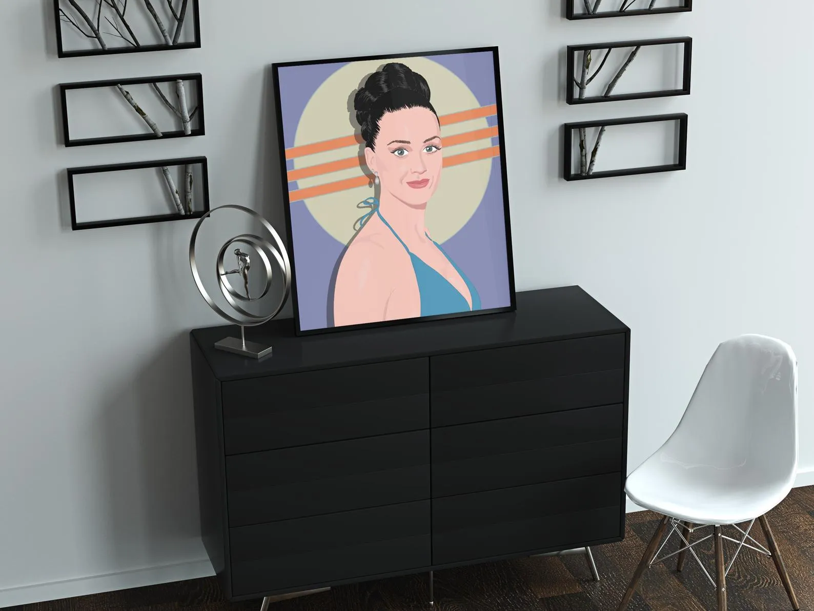 Katy Perry Custom Poster, Katy Perry Canvas Rolls, Custom Music Canvas, Home decor, Wall Hanging, Singer Canvas Rolls