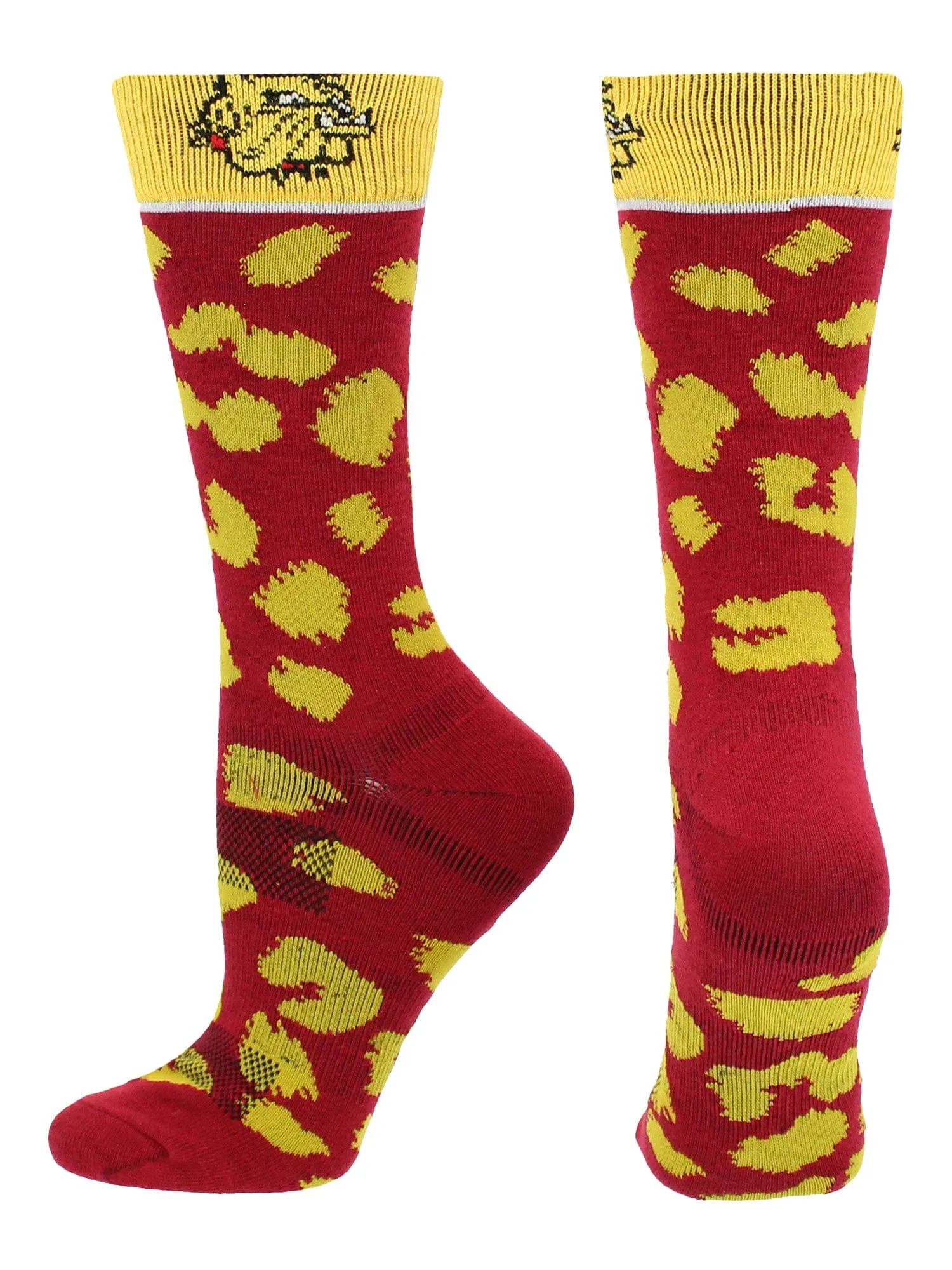 Minnesota Duluth Bulldogs Socks Womens Savage Crew Socks