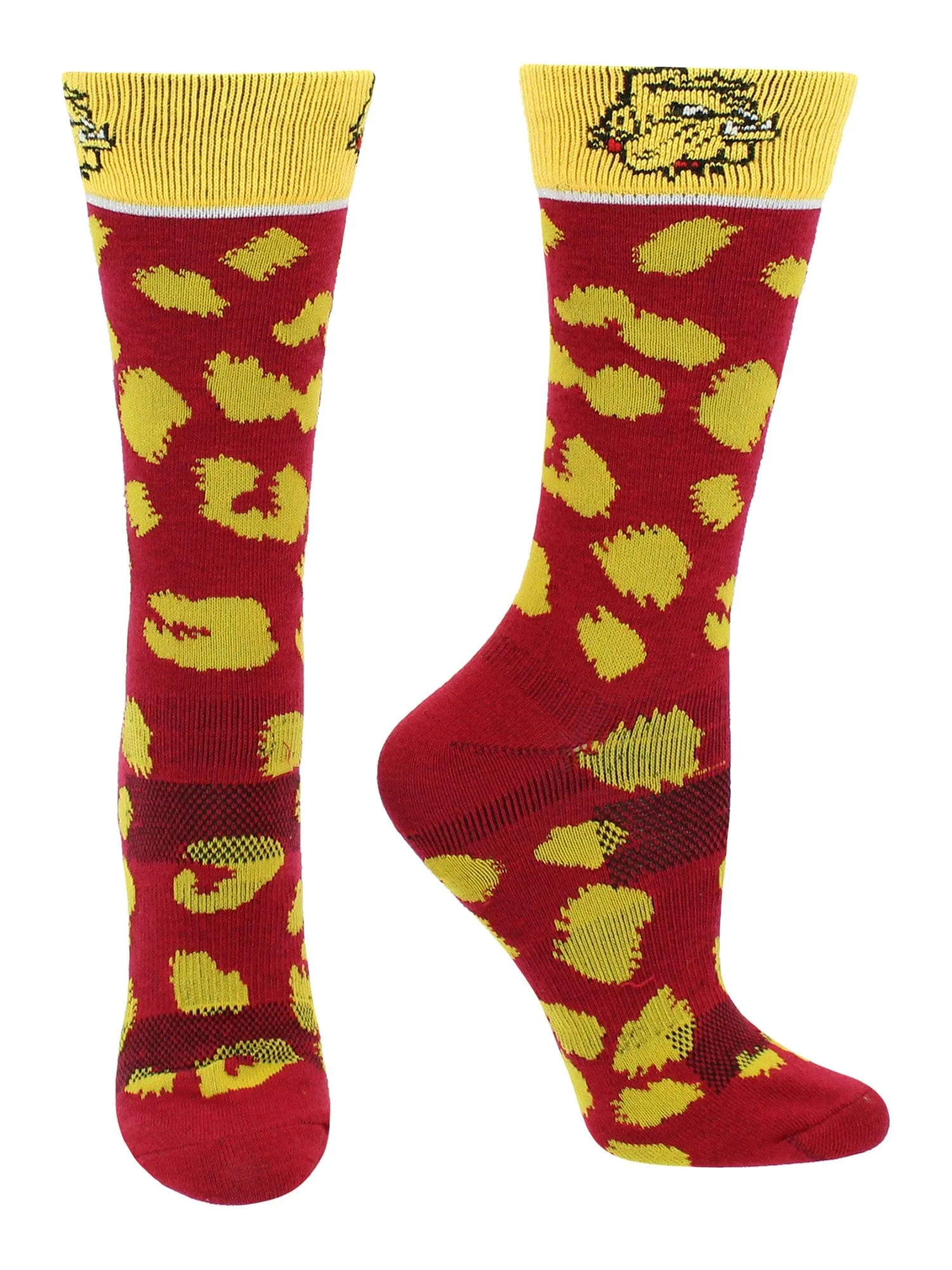 Minnesota Duluth Bulldogs Socks Womens Savage Crew Socks