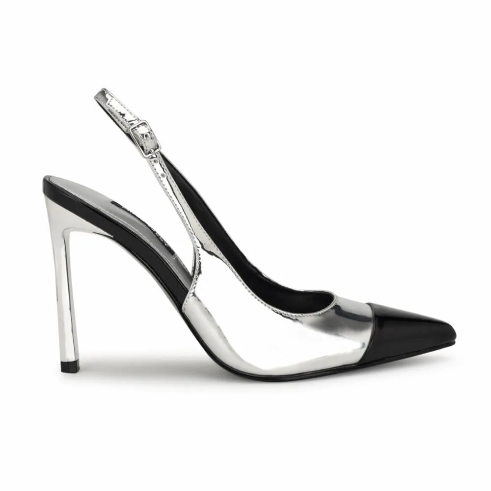 Nine West Women's Fabele3 Silver M