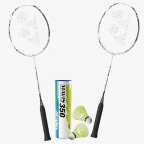 Yonex Astrox 99 Play (White Tiger) Badminton Combo Set